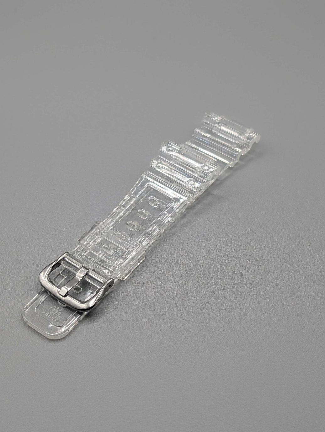 Oakfit in Crystal Clear G-Shock GA2100 replacement strap image 0