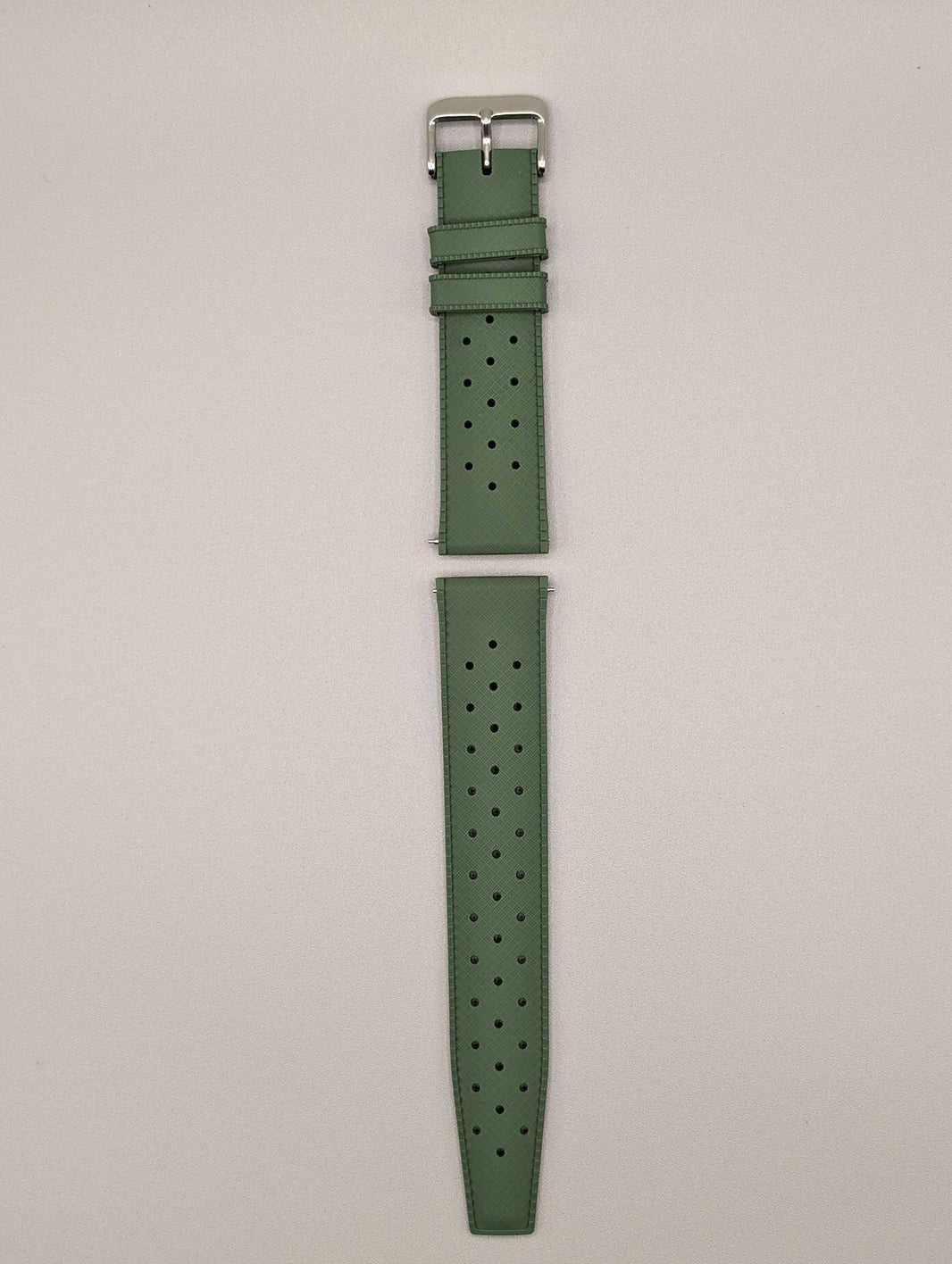image Zanzibar Tropic Watch Band in Gator Green Quick Release image 1