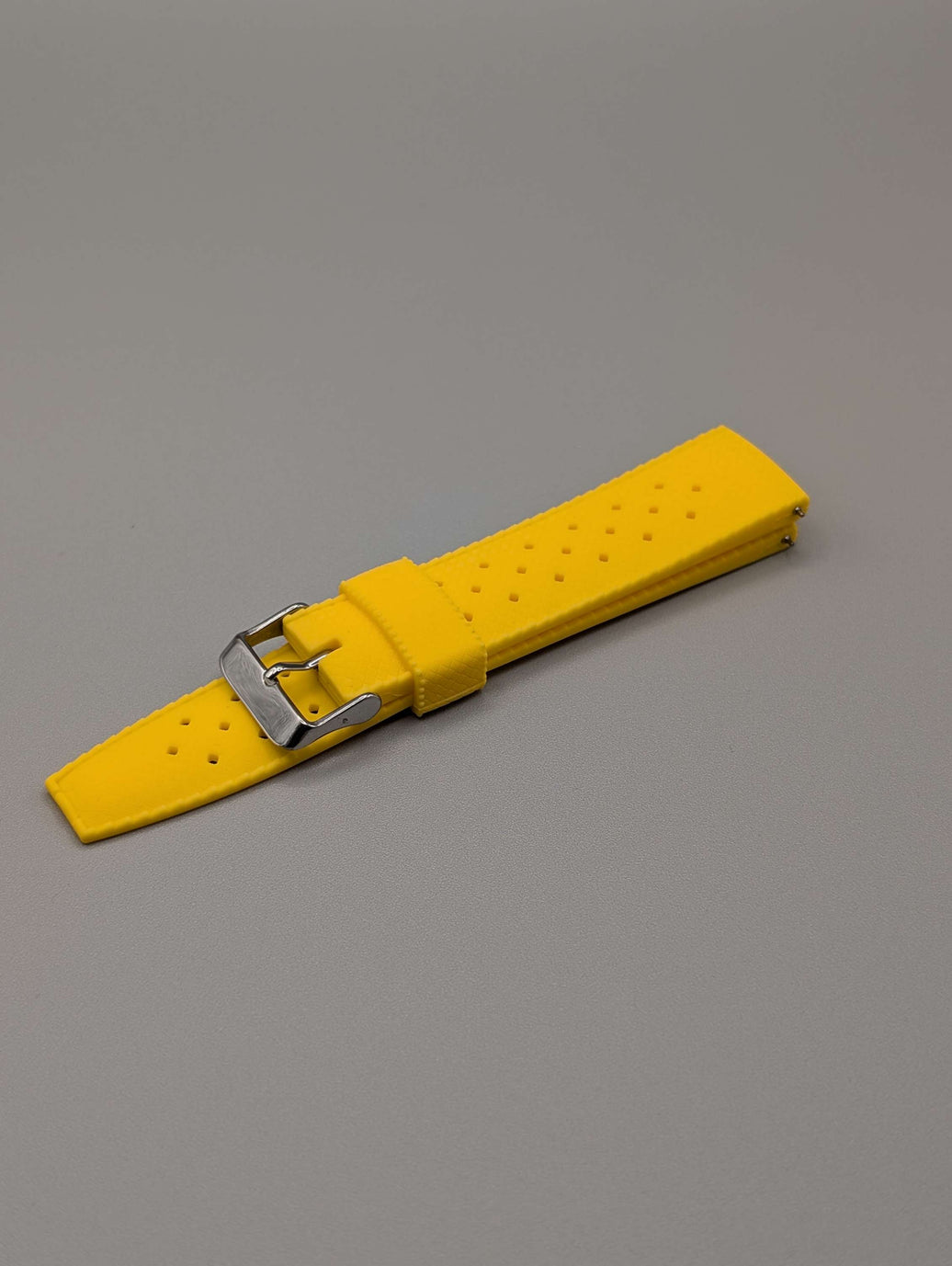 Zanzibar Tropic Watch Band in Sunshine Yellow Quick Release image 0