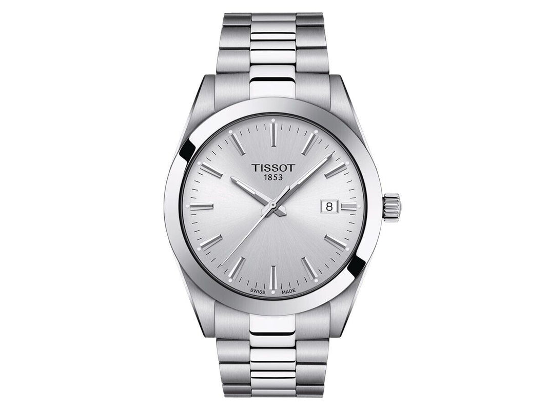 Tissot Gentleman Quartz Silver Dial T127.410.11.031.00 image 0