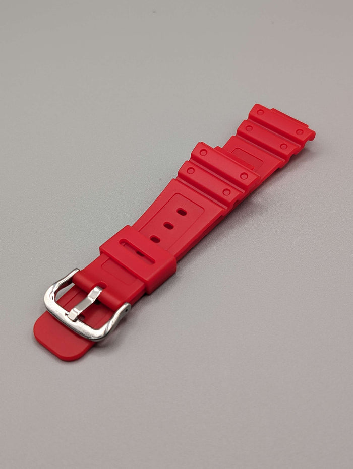 Oakfit in Bright Red G-Shock GA2100 replacement strap image 0