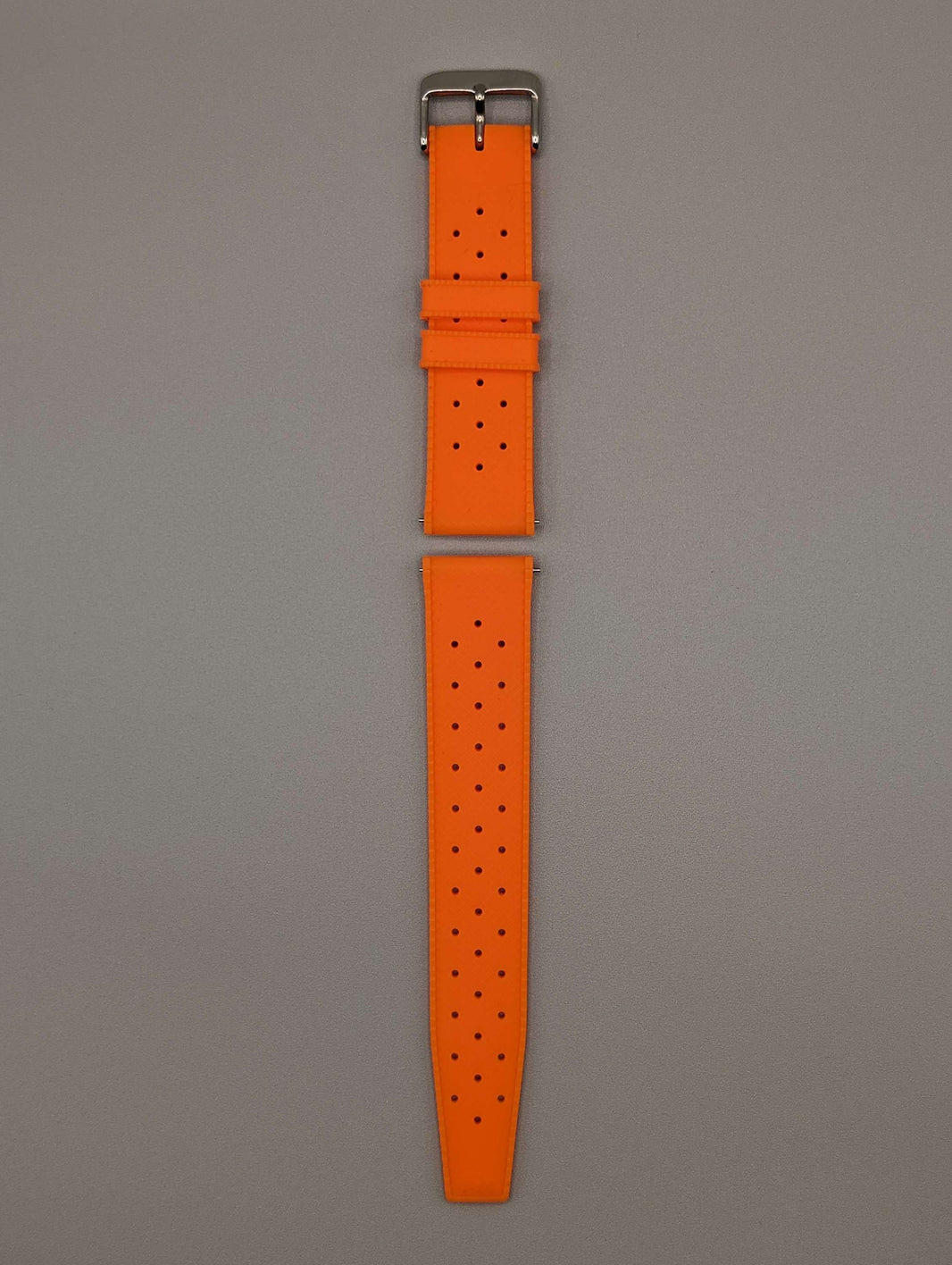 image Zanzibar Tropic Watch Band in Sunset Orange Quick Release image 1