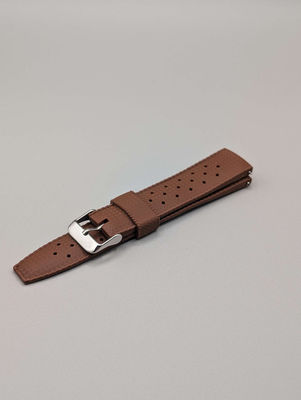 Zanzibar Tropic Watch Band in Toasted Brown Quick Release image 0