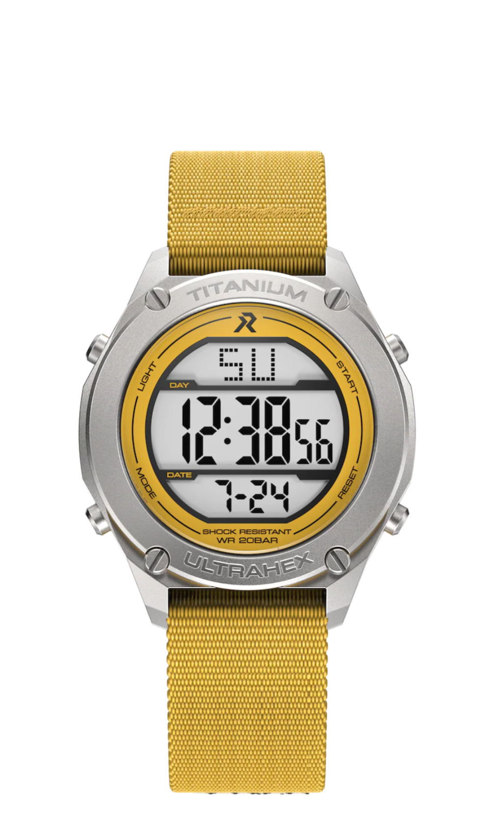 RZE UltraHex Titanium Digital (UTD) Medallion Yellow image 0
