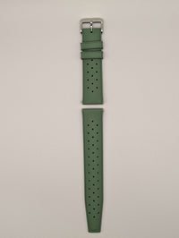 Zanzibar Tropic Watch Band in Gator Green Quick Release image 1