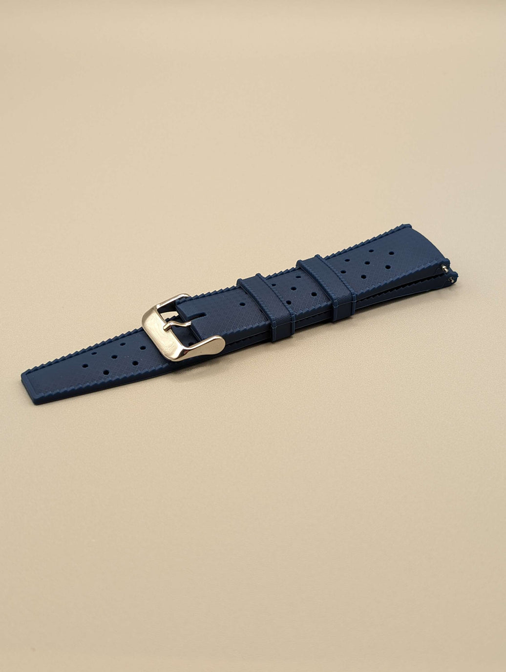 Zanzibar Tropic Watch Band in Navy Fleet Blue Quick Release image 0