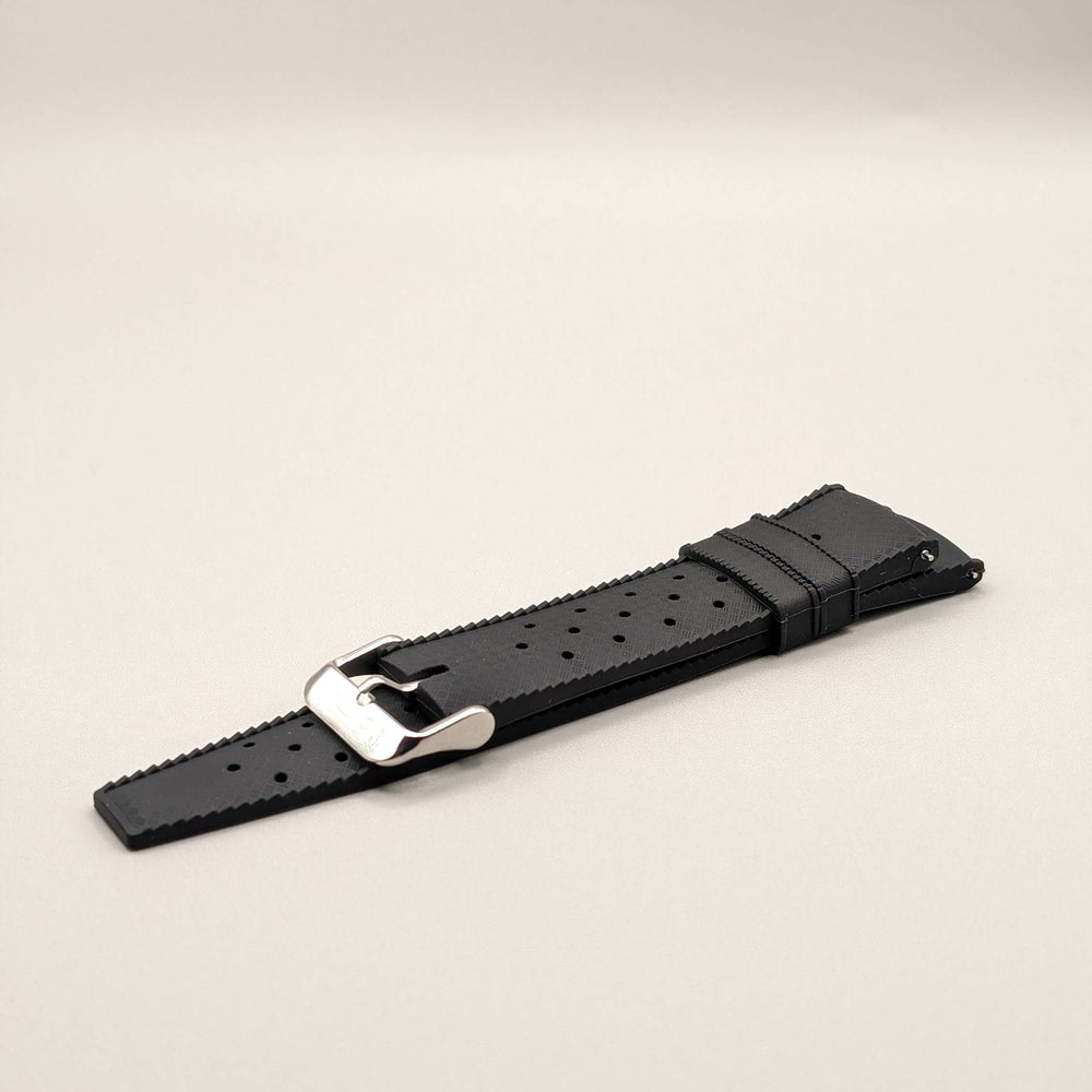 Zanzibar Tropic Watch Band in Midnight Black Quick Release image 0