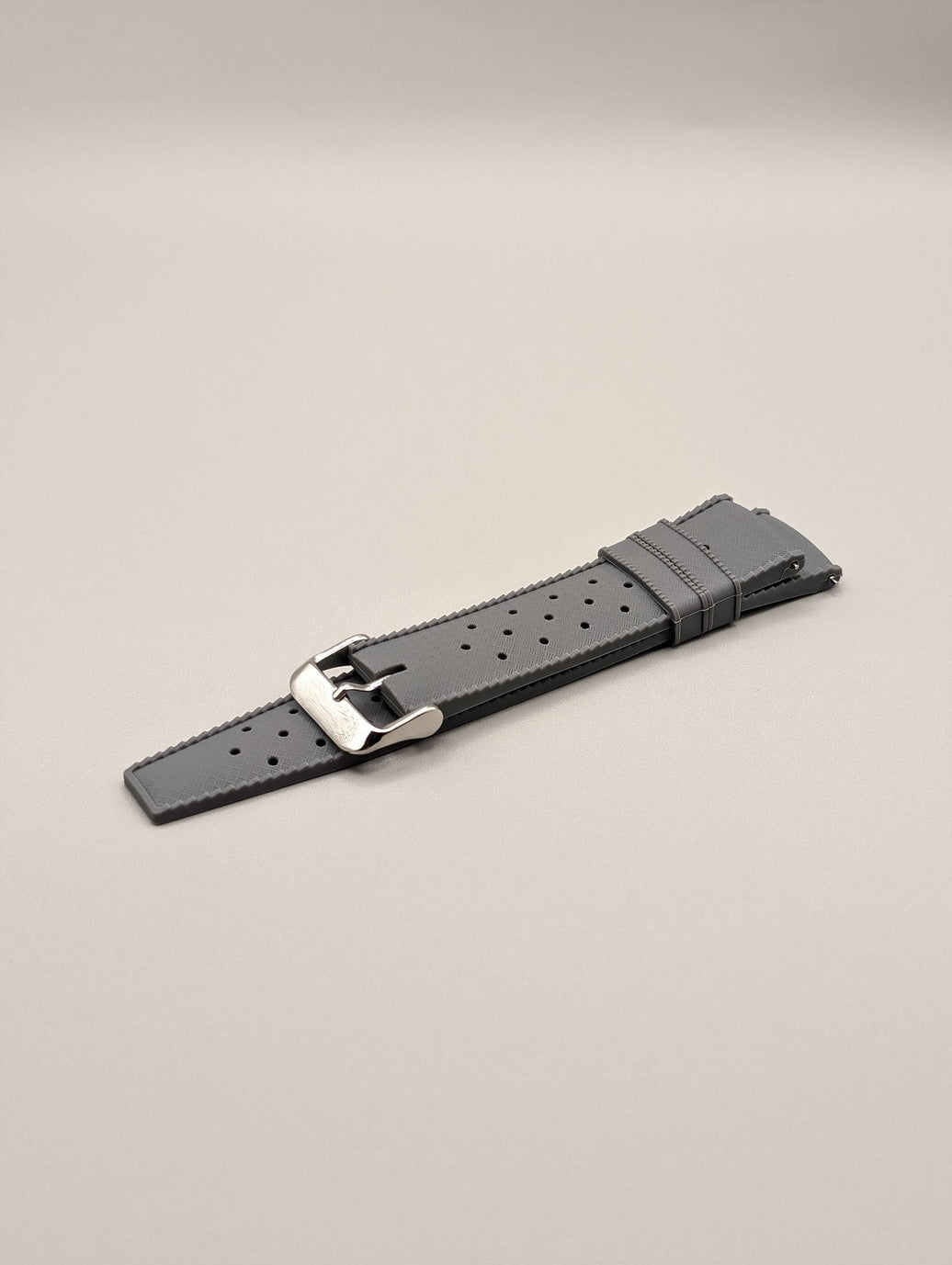 Zanzibar Tropic Watch Band in Smoke Grey Quick Release image 0