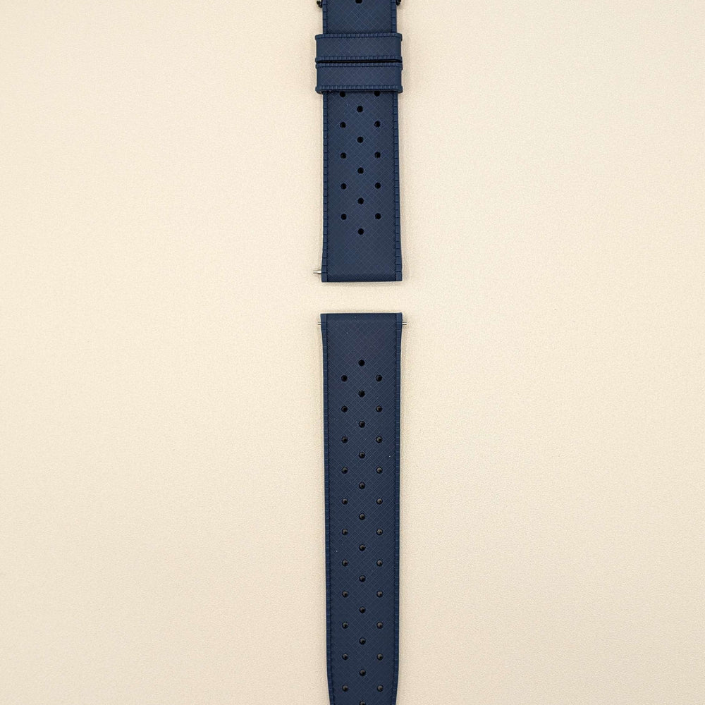 Zanzibar Tropic Watch Band in Navy Fleet Blue Quick Release image 2