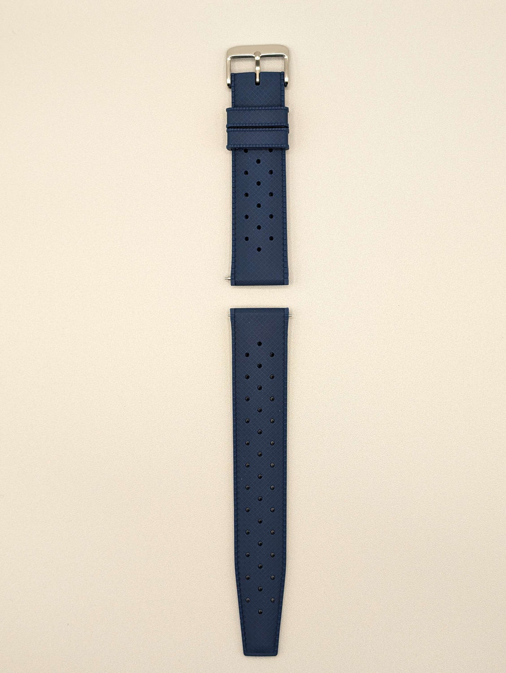 Zanzibar Tropic Watch Band in Navy Fleet Blue Quick Release image 2