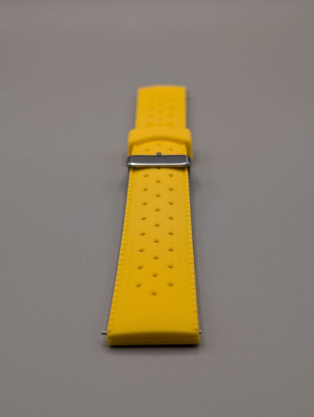 Zanzibar Tropic Watch Band in Sunshine Yellow Quick Release image 1