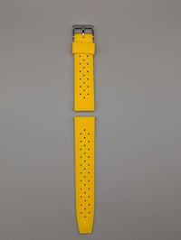 Zanzibar Tropic Watch Band in Sunshine Yellow Quick Release image 2