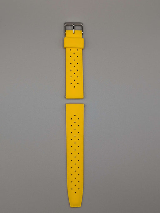 Zanzibar Tropic Watch Band in Sunshine Yellow Quick Release image 2