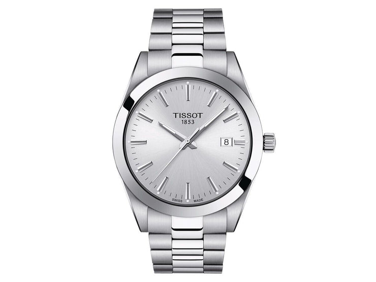 Tissot Gentleman Quartz Silver Dial T127.410.11.031.00 image 0