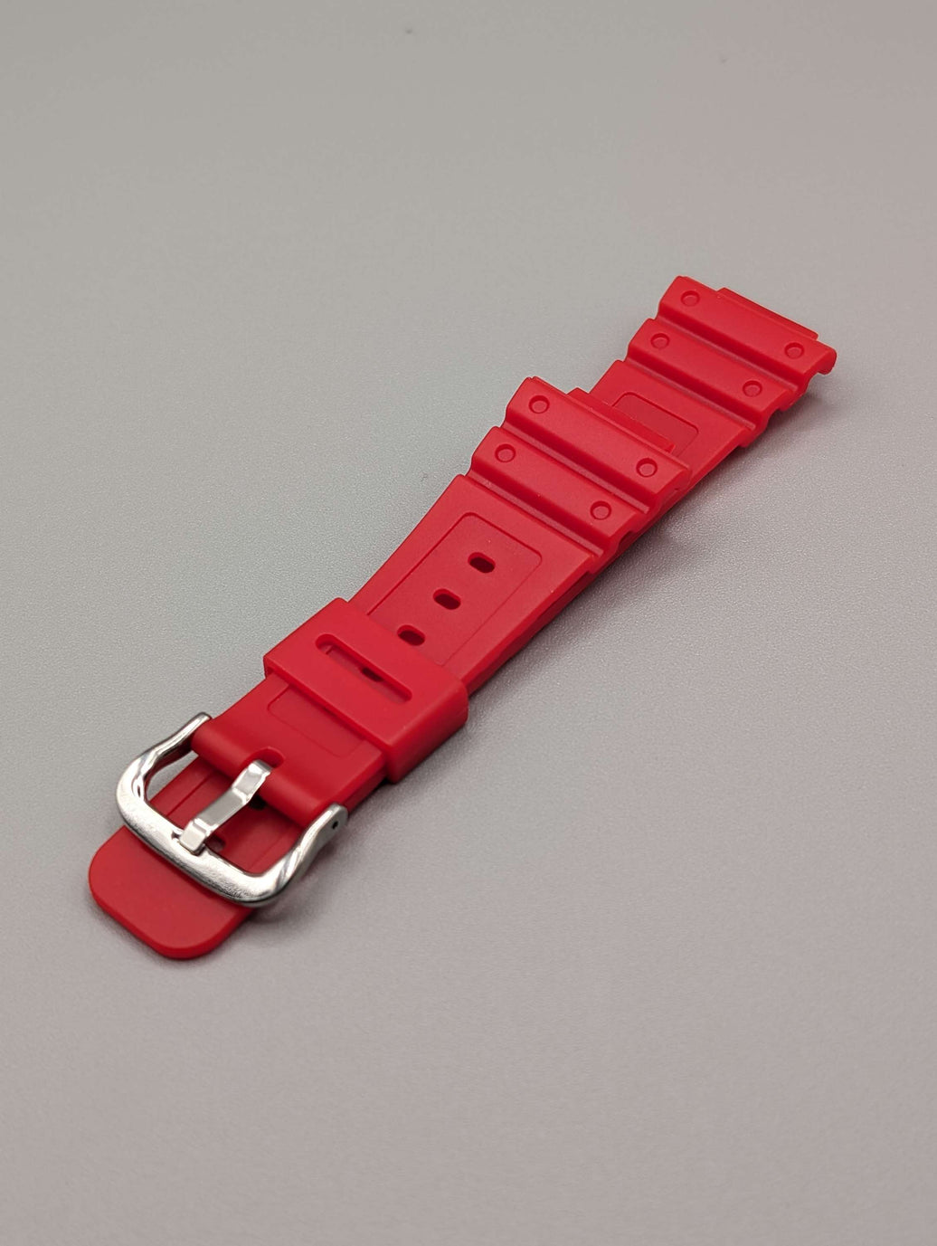 Oakfit in Bright Red G-Shock GA2100 replacement strap image 0