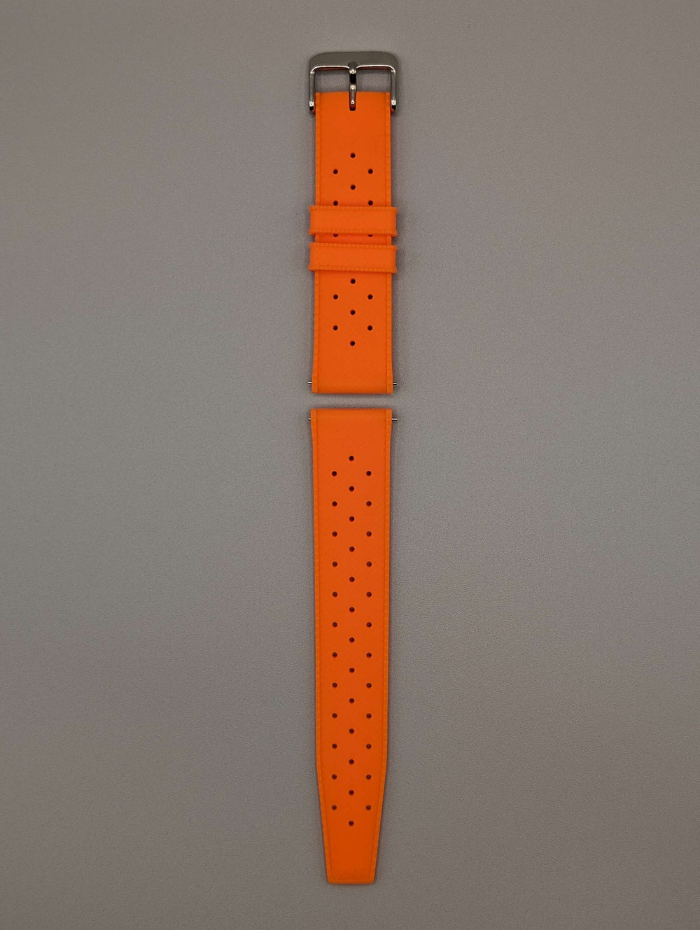 Zanzibar Tropic Watch Band in Sunset Orange Quick Release image 1