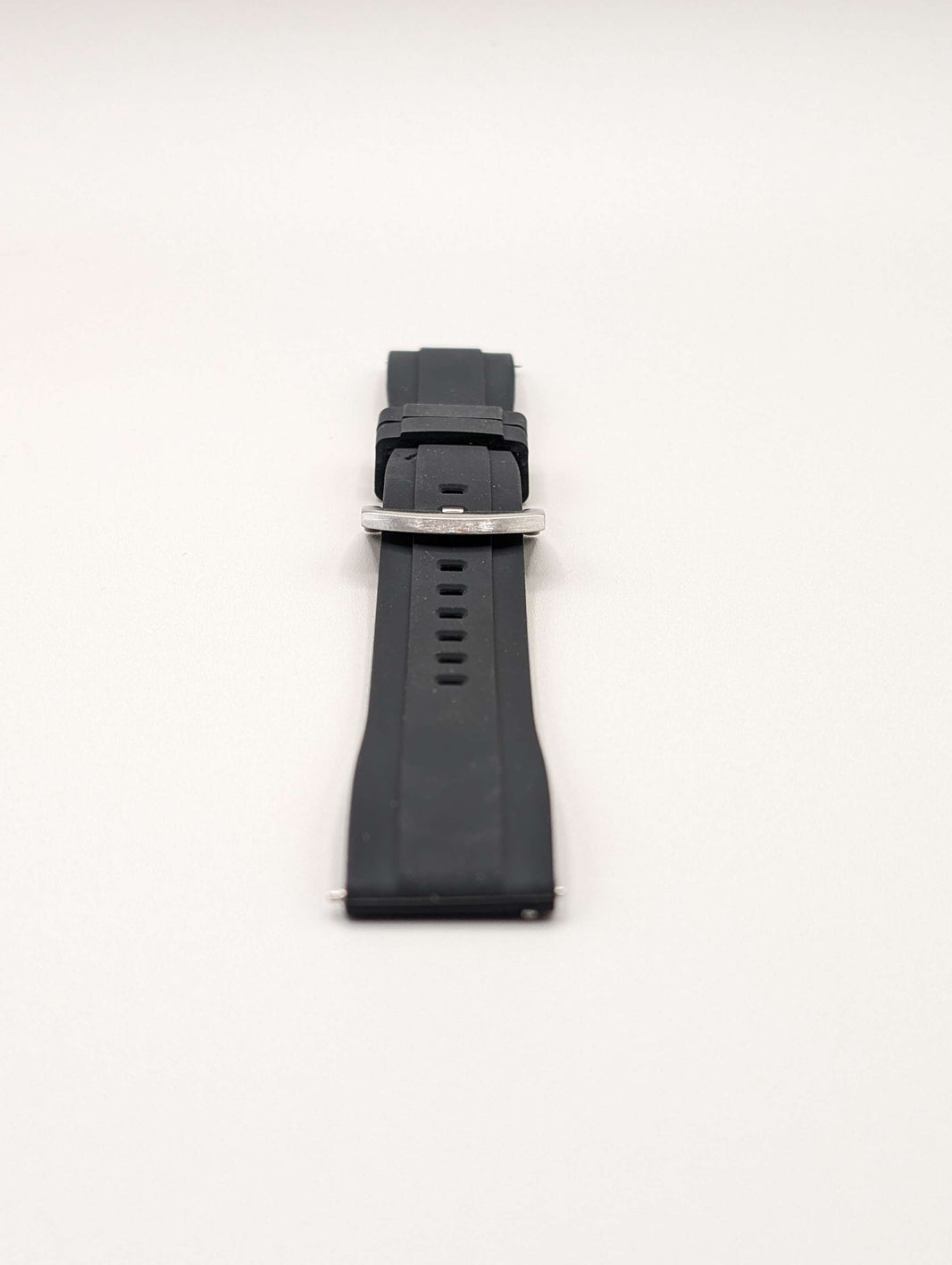 image Explorer Rubber Watch Band in Midnight Black Quick Release image 1