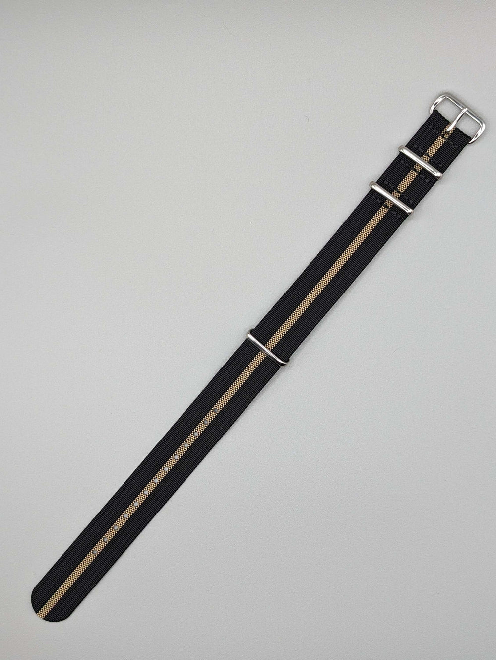 HMS NATO Watch Band in Midnight Black/Khaki image 2