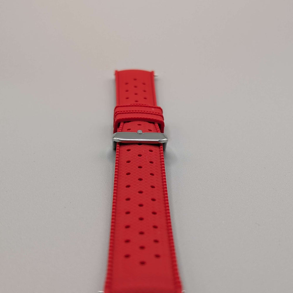 Zanzibar Tropic Watch Band in Samba Red Quick Release image 1