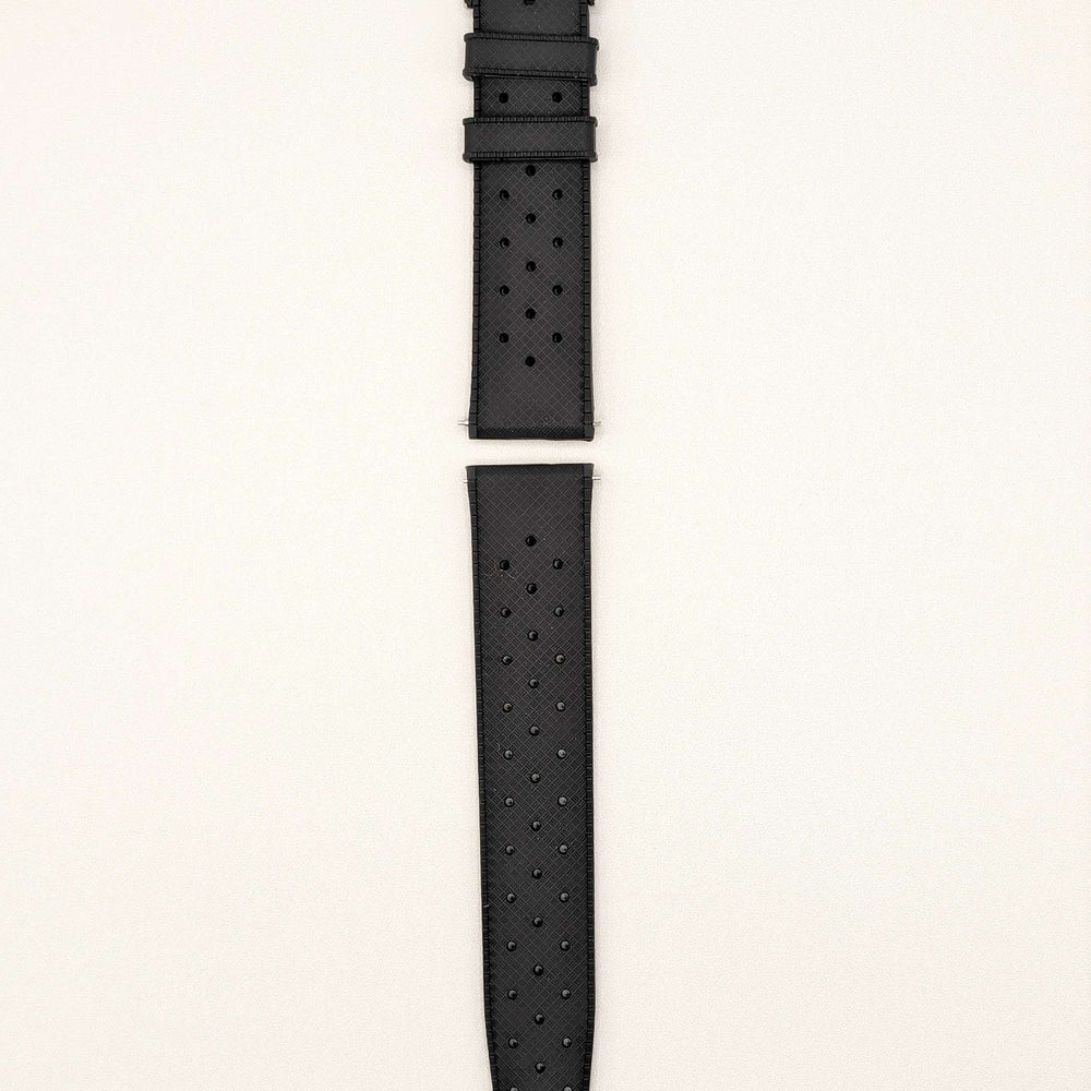 Zanzibar Tropic Watch Band in Midnight Black Quick Release image 1