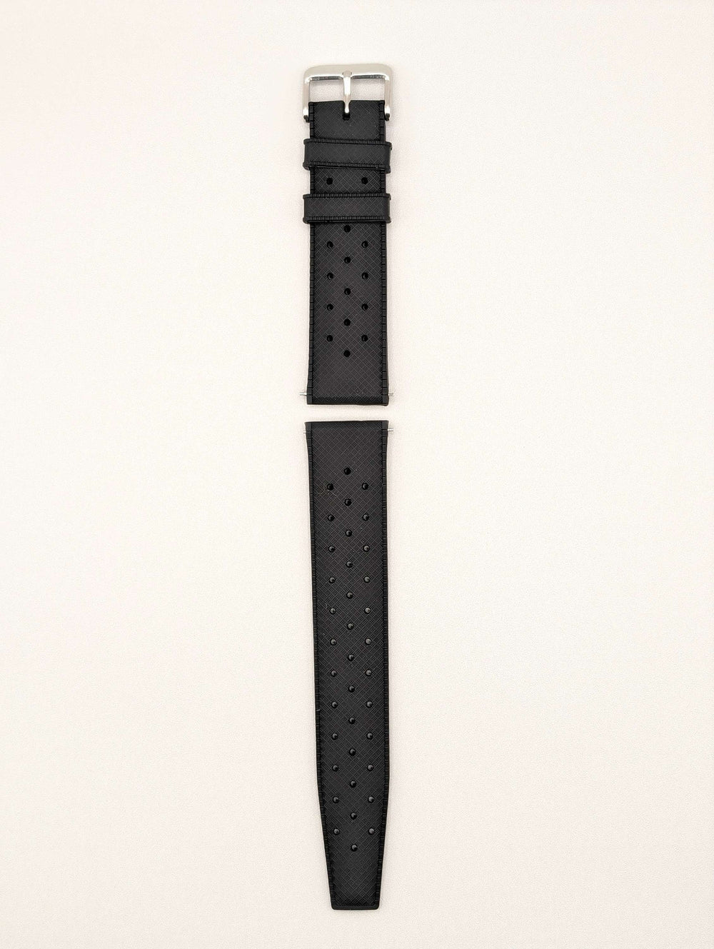 Zanzibar Tropic Watch Band in Midnight Black Quick Release image 1