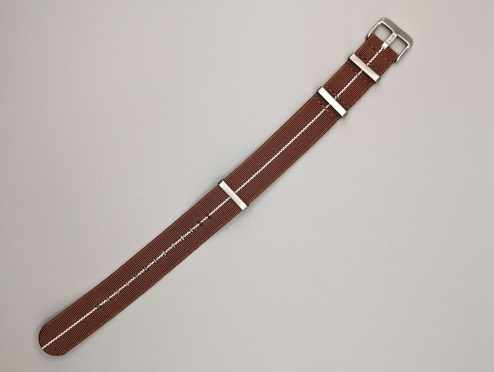 HMS FLX NATO Watch Band in Toasted Brown image 2