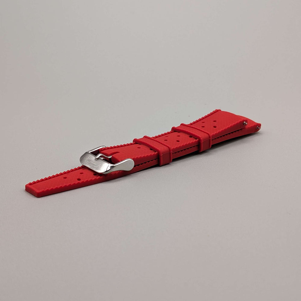 Zanzibar Tropic Watch Band in Samba Red Quick Release image 0