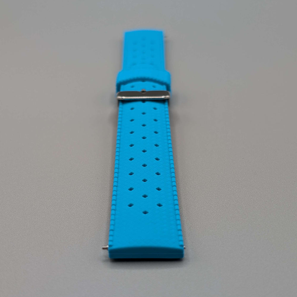Zanzibar Tropic Watch Band in Lagoon Blue Quick Release image 1