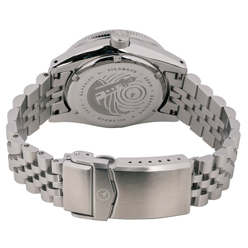 Islander Northport Hi-Beat Automatic Dive Watch with Seafoam Green and White Ripple Dial #ISL-155