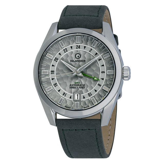 Islander Melville GMT with Grey Hammer Dial #ISL-212