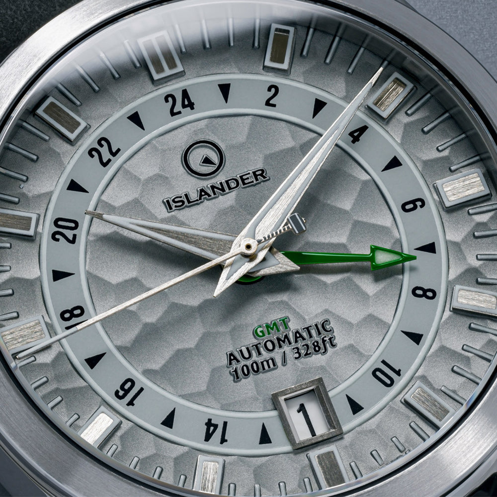 Islander Melville GMT with Grey Hammer Dial #ISL-212
