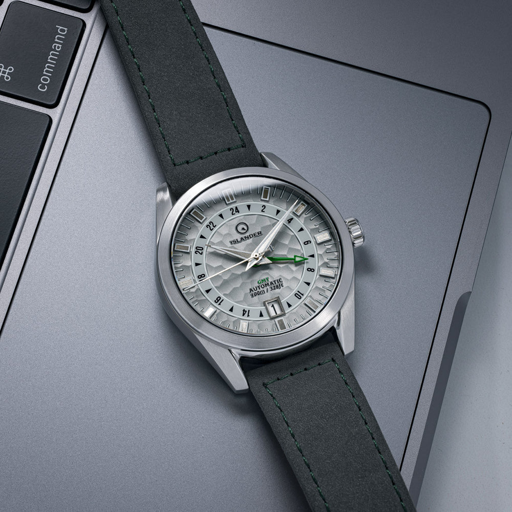 Islander Melville GMT with Grey Hammer Dial #ISL-212