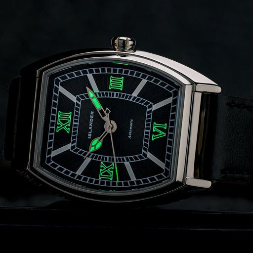 Islander Astoria Automatic Dress Watch with Black Dial #ISL-261