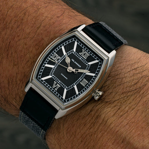 Islander Astoria Automatic Dress Watch with Black Dial #ISL-261