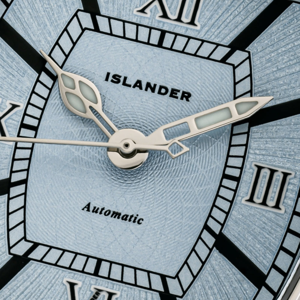 Islander Astoria Automatic Dress Watch with Pale Blue Dial #ISL-263