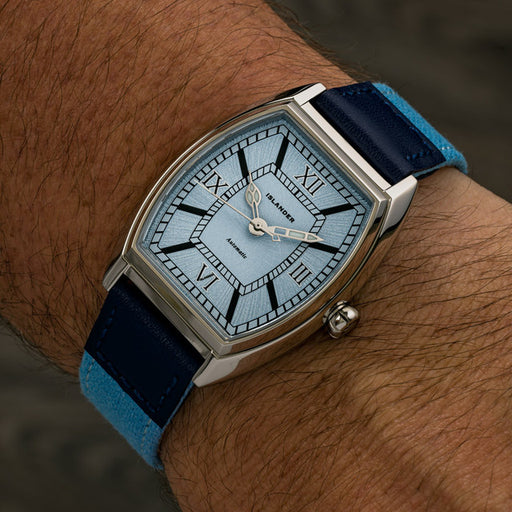 Islander Astoria Automatic Dress Watch with Pale Blue Dial #ISL-263