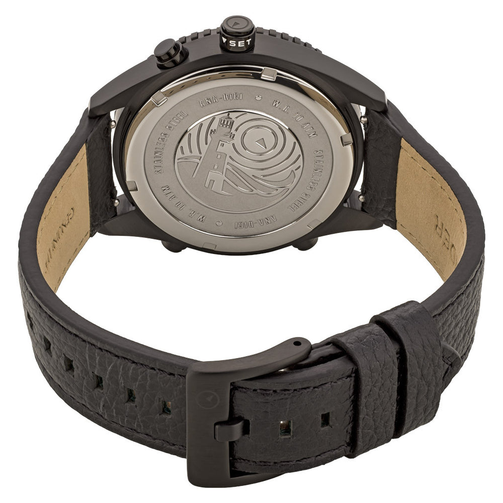 Islander Rocky Point PVD Analog-Digital Watch with Black Dial #ISL-331