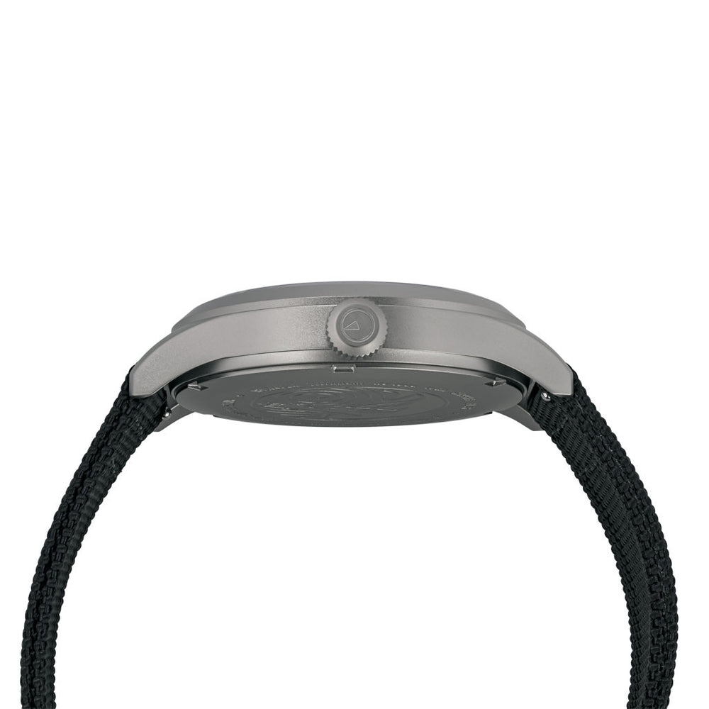 Islander Babylon HV1000 Titanium Solar Field Watch with White Dial #ISL-332