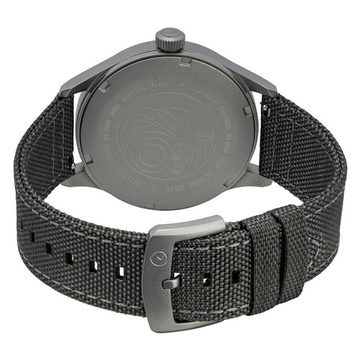 Islander Babylon HV1000 Titanium Solar Field Watch with Charcoal Dial #ISL-336