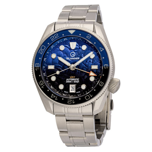 Islander JFK Automatic GMT Watch with Batman Dial #ISL-338