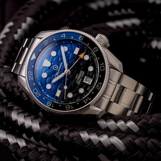 Islander JFK Automatic GMT Watch with Batman Dial #ISL-338