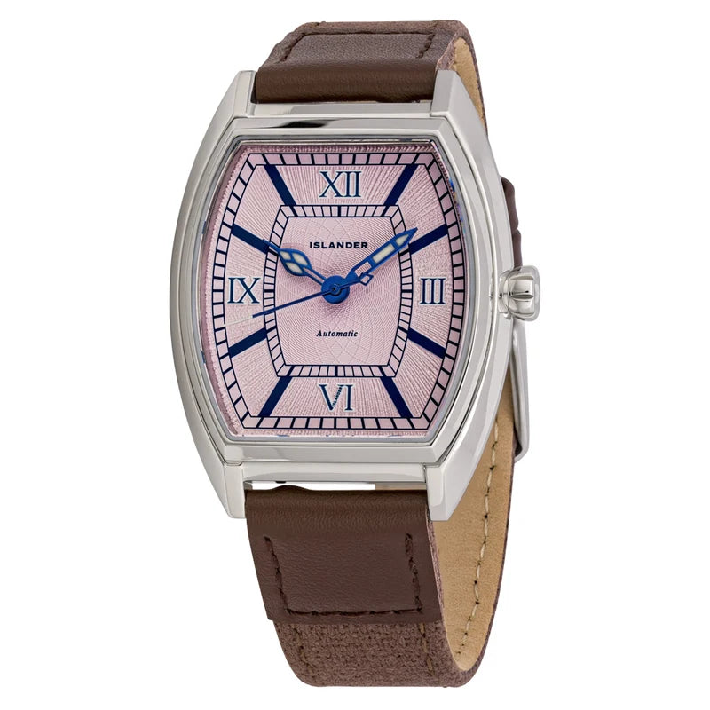 Islander Astoria Automatic Dress Watch with Pink Dial #ISL-369