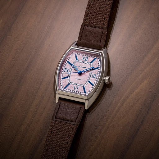 Islander Astoria Automatic Dress Watch with Pink Dial #ISL-369