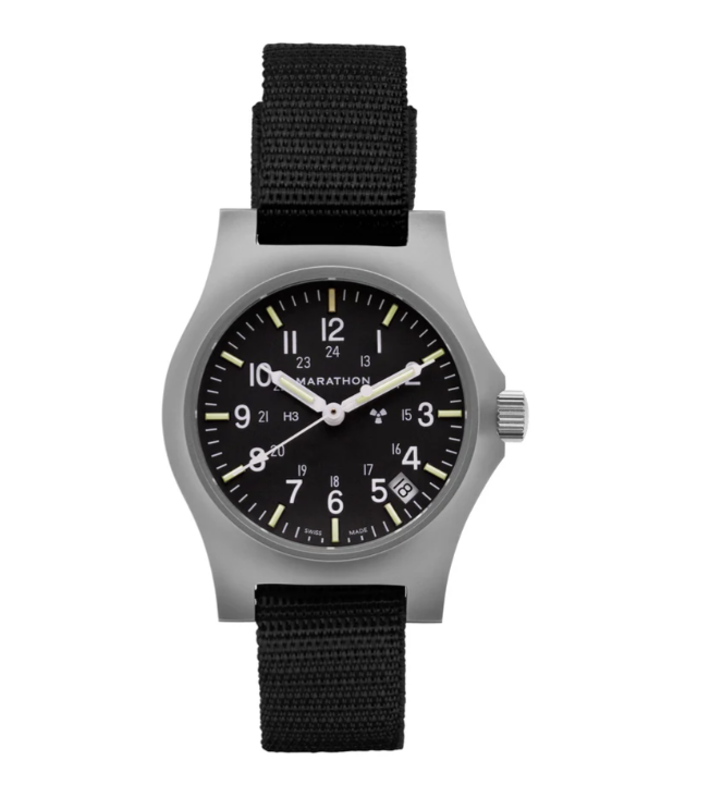 Marathon 36mm Officer's Quartz w/Date (GPQ-D)