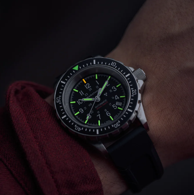 image Marathon 41mm Automatic GSAR Black Dial