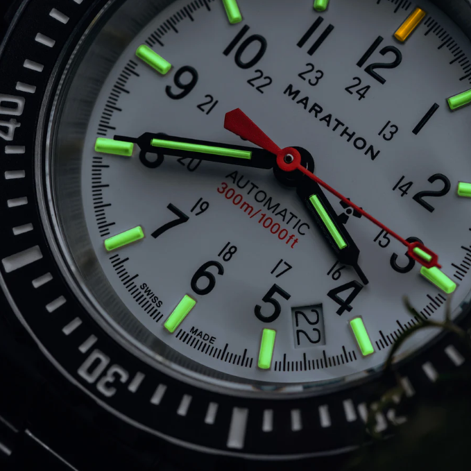 Marathon 41mm Automatic GSAR White Dial