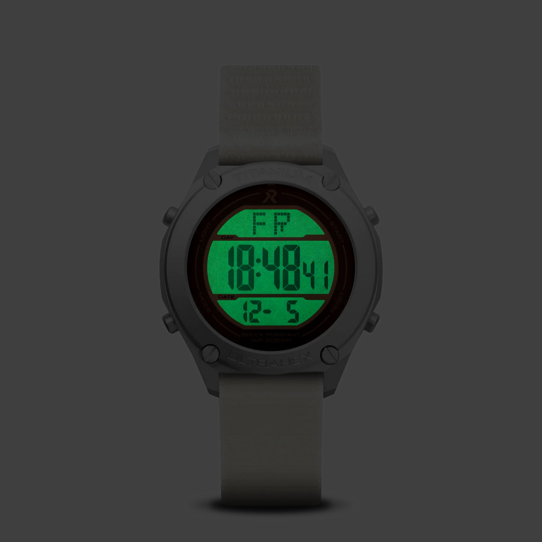 image RZE UltraHex Titanium Digital UTD-8000 Gray