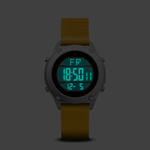 RZE UltraHex Titanium Digital UTD-8000 Medallion Yellow