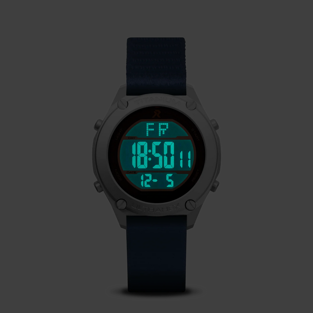 RZE UltraHex Titanium Digital UTD-8000 Blue