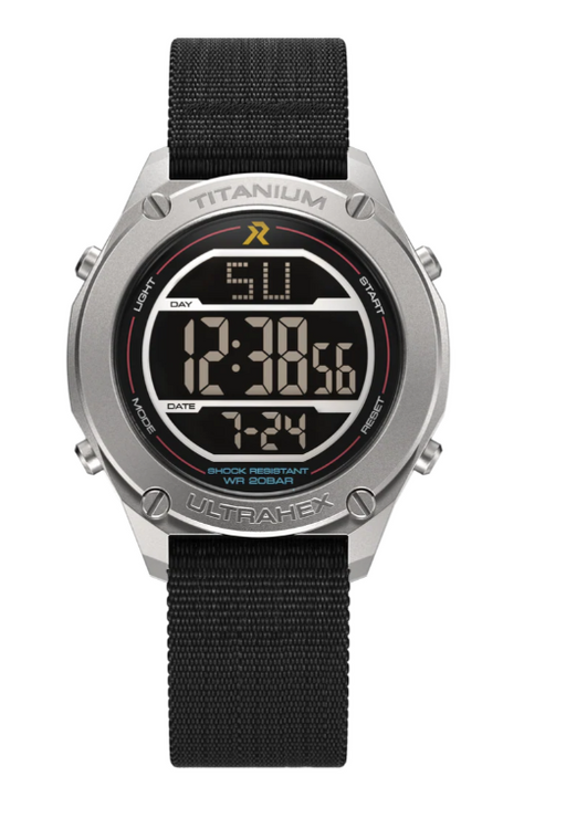 RZE UltraHex Titanium Digital UTD-8000 Black